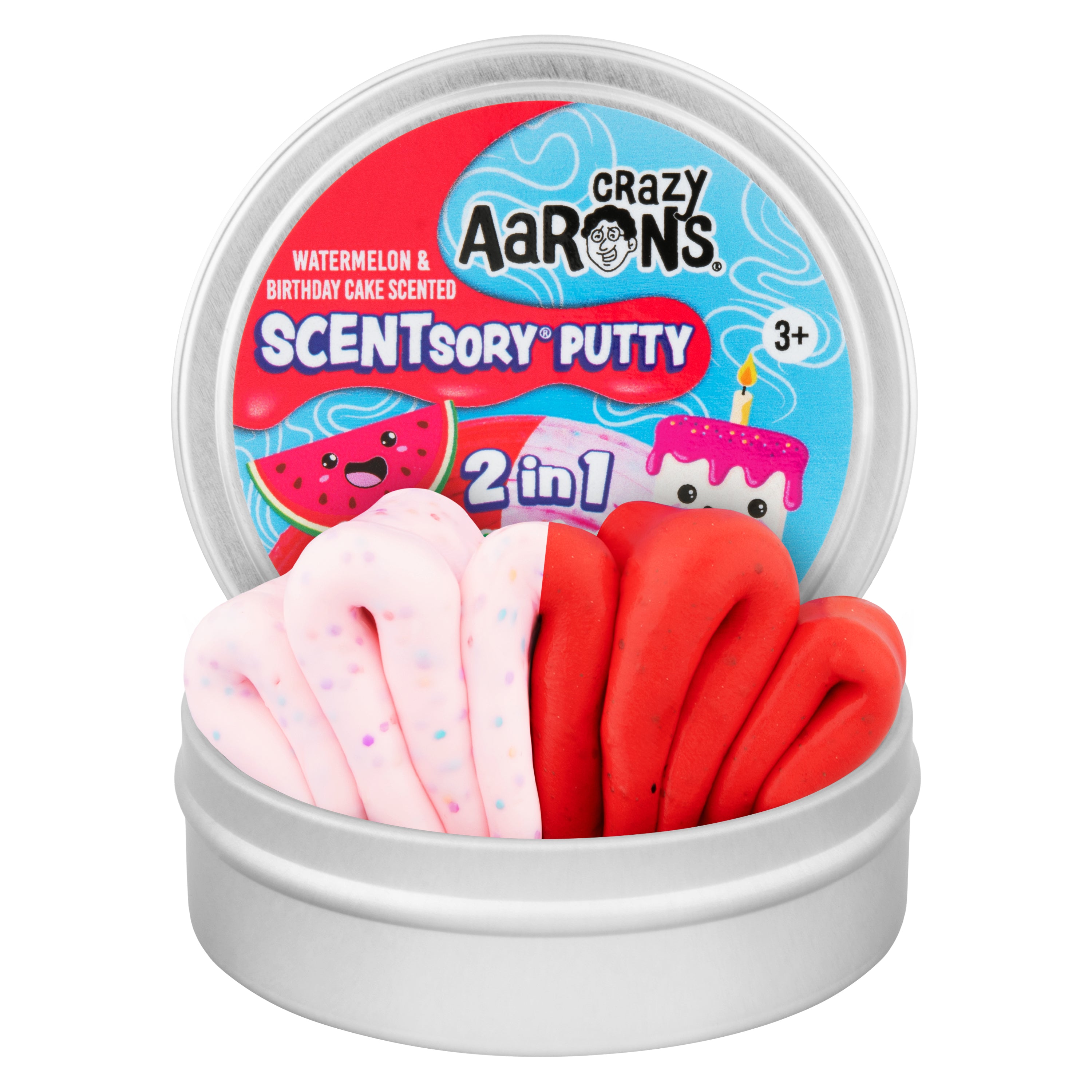 Watermelon/Birthday Cake | SCENTsory™ Duos – Crazy Aaron's