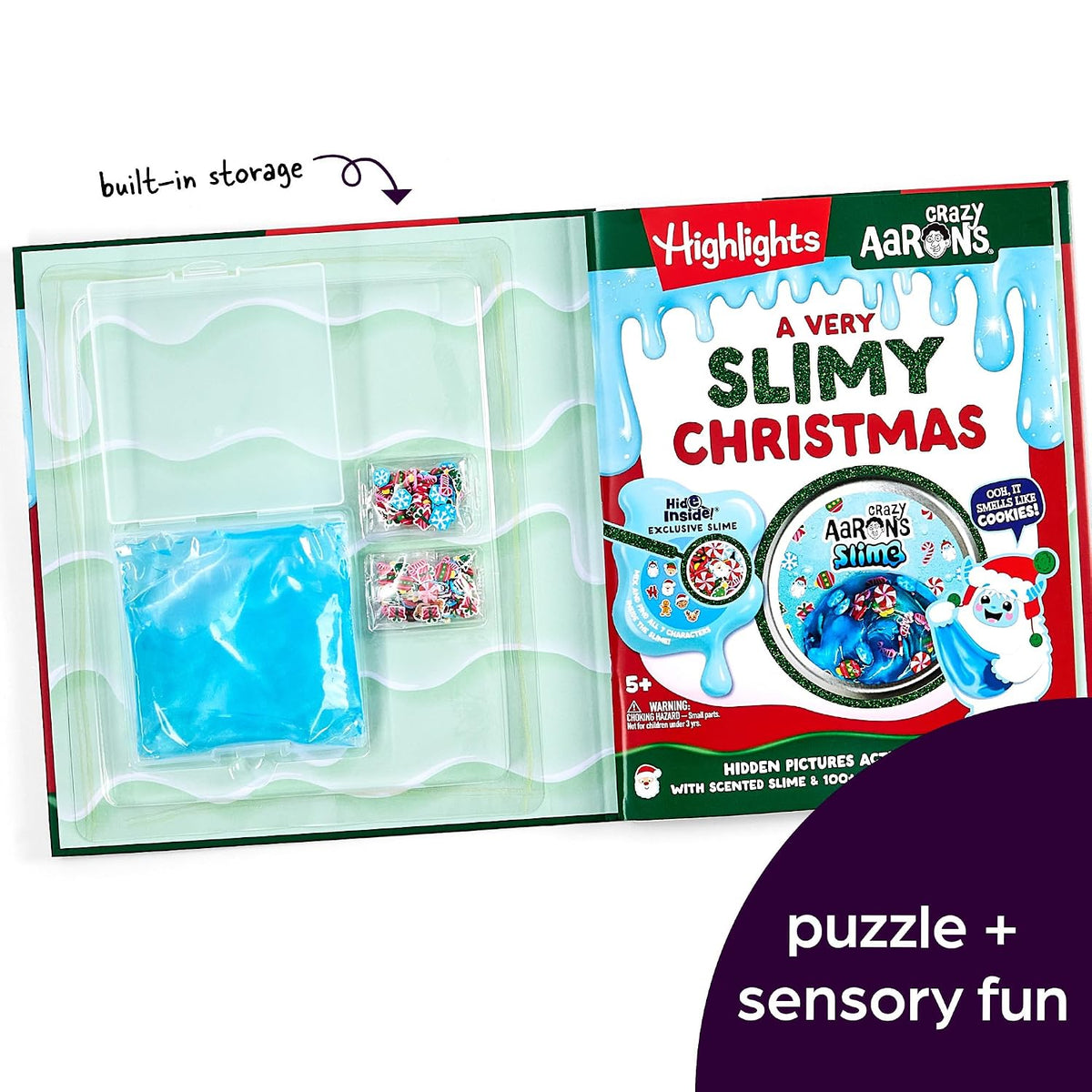 Crazy Aaron's A Very Slimy Christmas Activity Kit