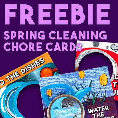 FREEBIES: Spring Cleaning Chore Cards