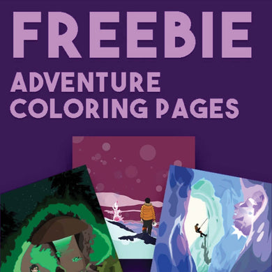 FREEBIES: Adventure Coloring Pages