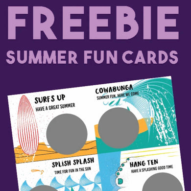 FREEBIES: Summer Fun Cards