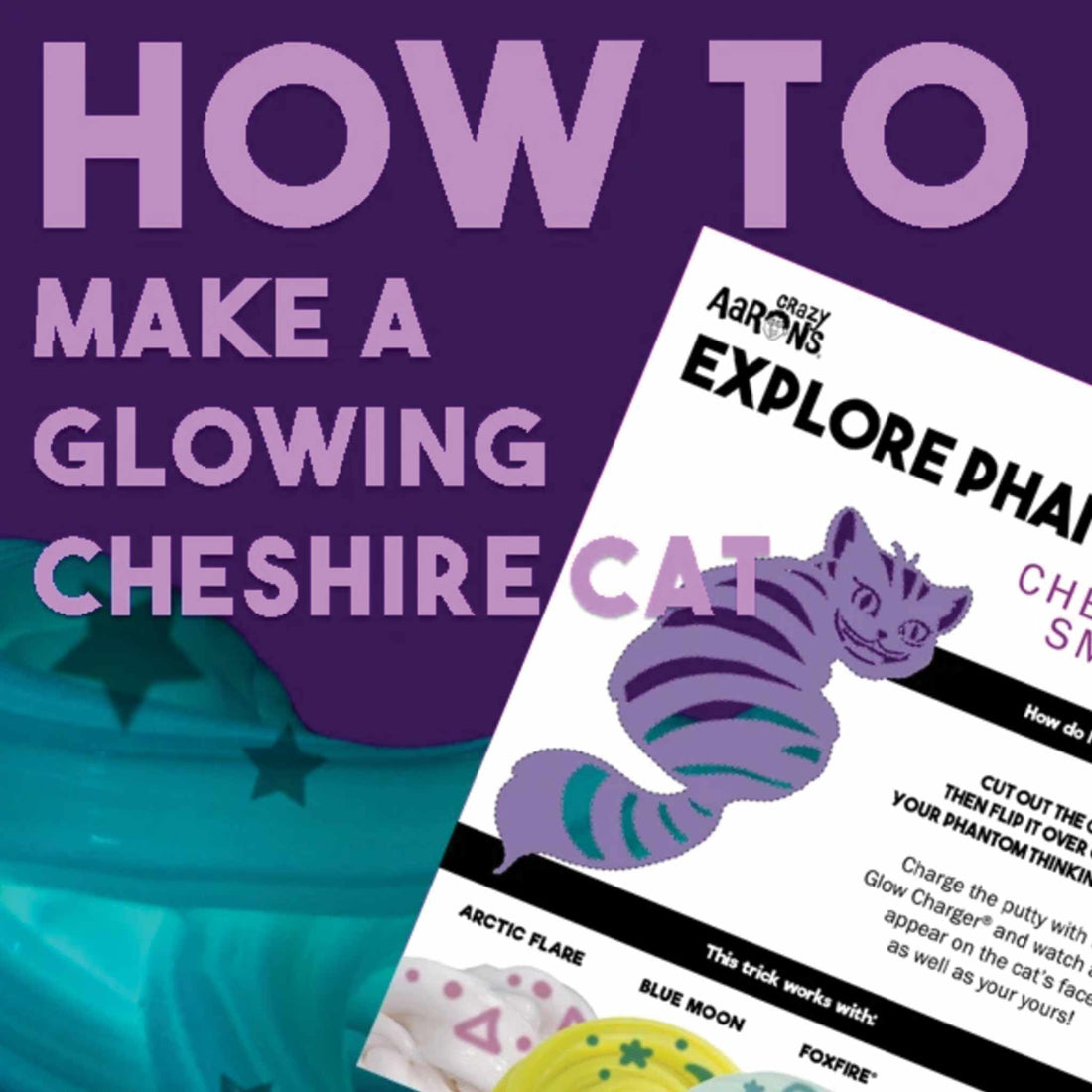 HOW TO: Make a Color Changing Cheshire Cat