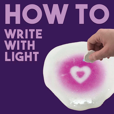 HOW TO: Write With Light on Thinking Putty