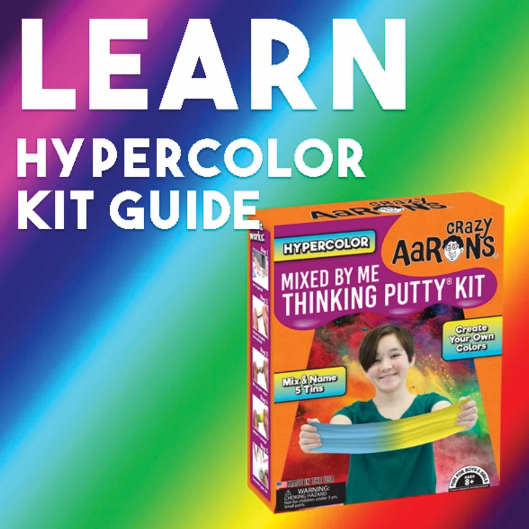 HOW TO: Create Hypercolor Kit Formulas – Crazy Aaron's