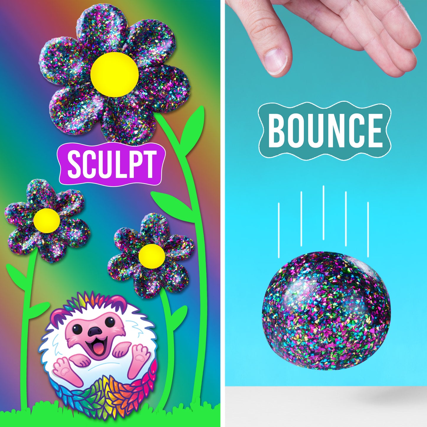 Happy Hedgehog | Putty Pets