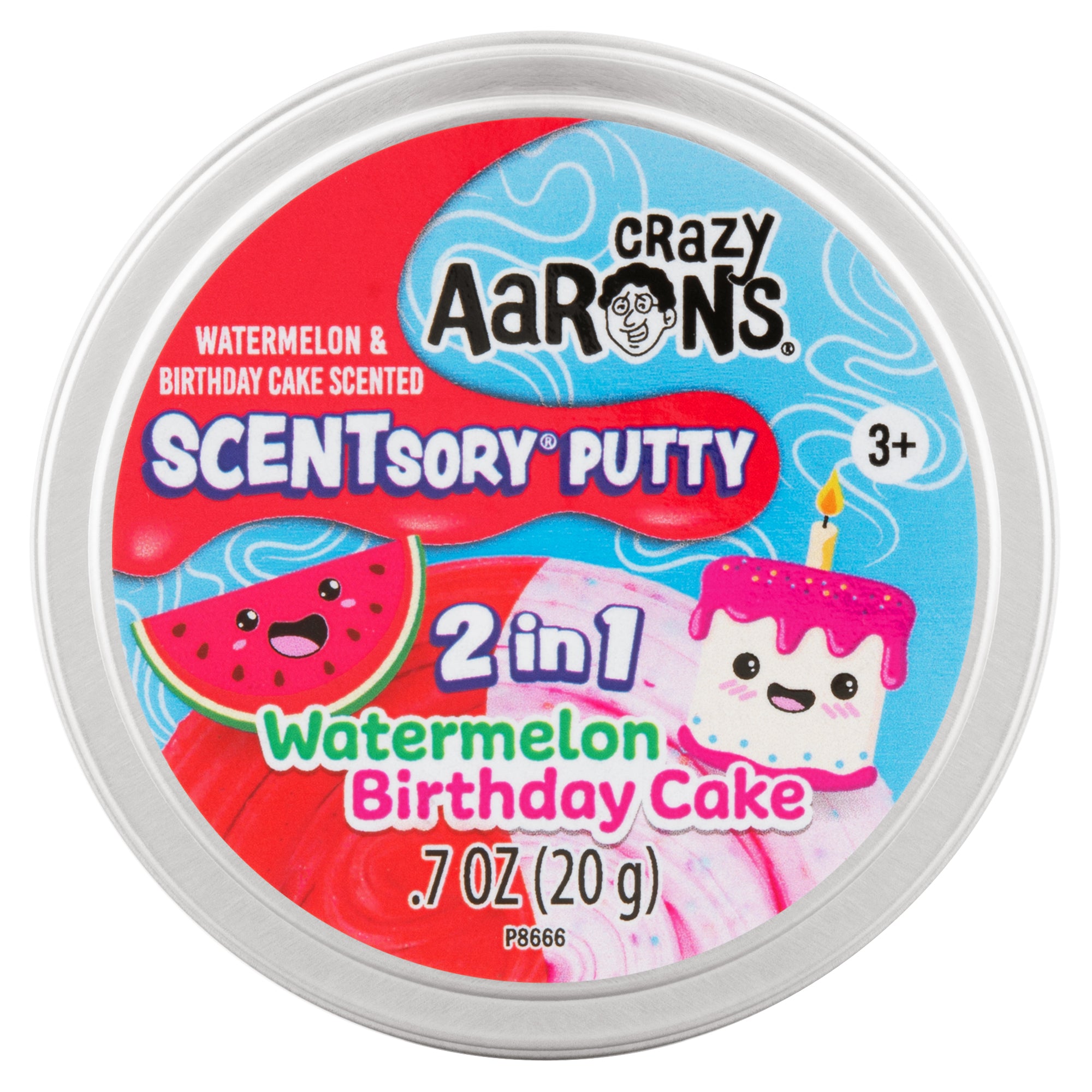 Watermelon/Birthday Cake | SCENTsory™ Duos – Crazy Aaron's