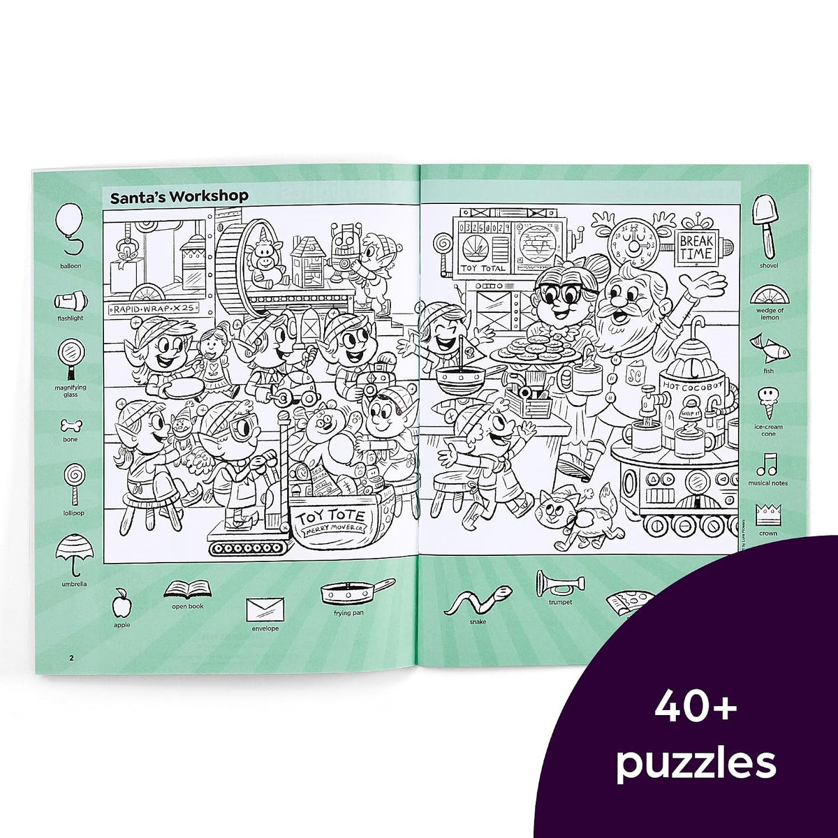 Crazy Aaron's A Very Slimy Christmas Activity Kit
