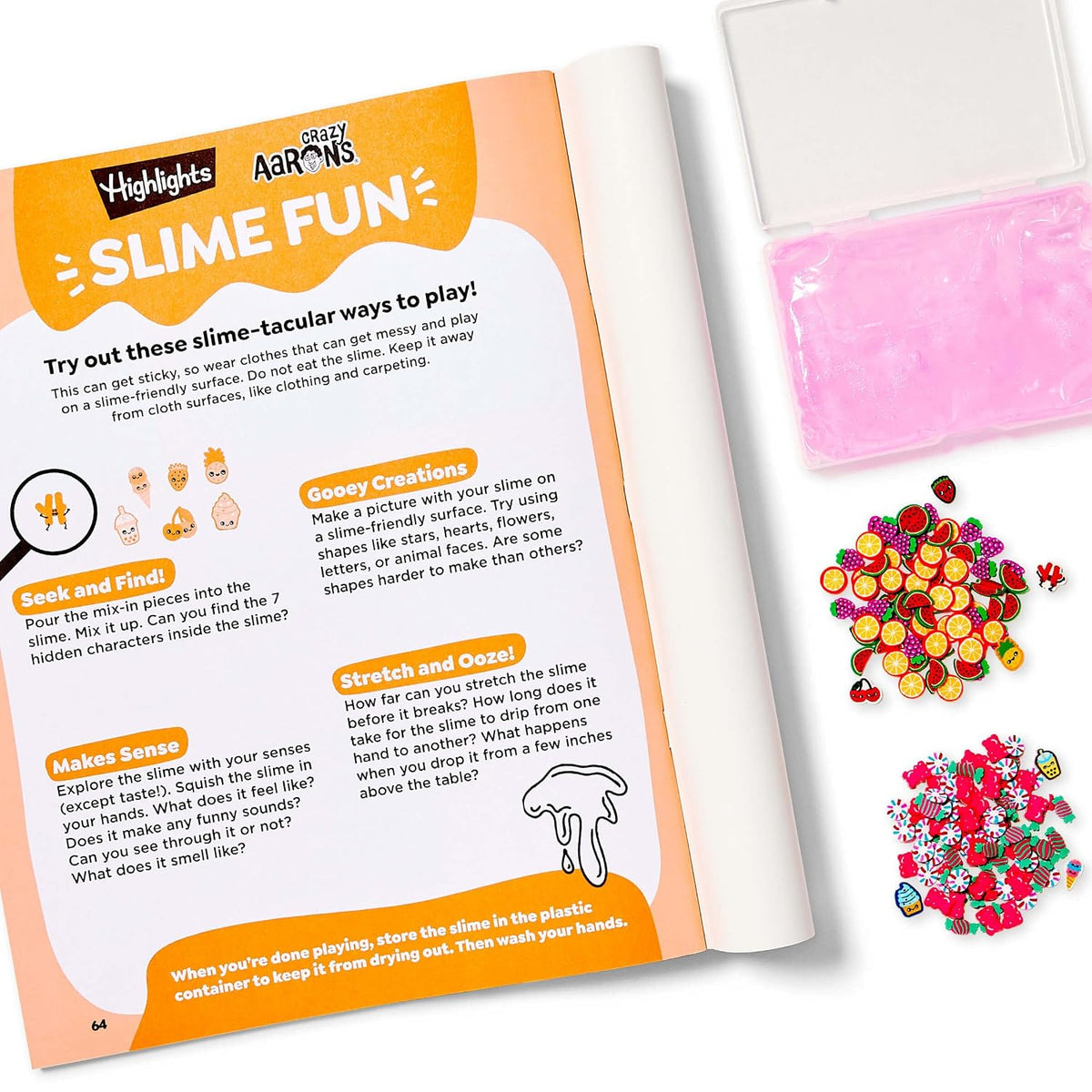 Crazy Aaron's Sweet Surprises Puzzles & Slime Kit