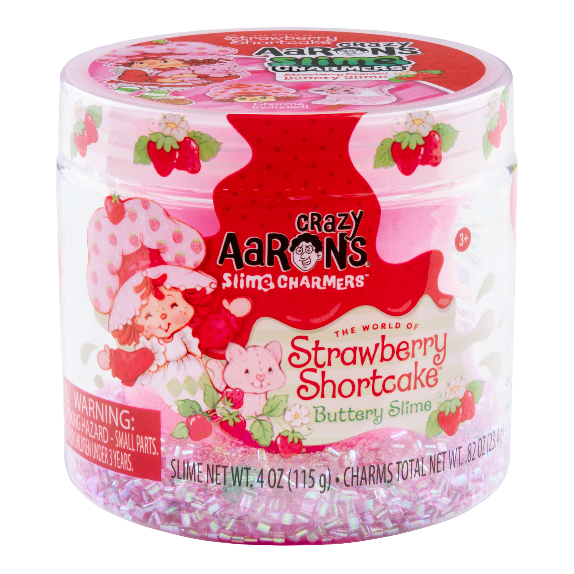 Strawberry Shortcake | Buttery Slime | Slime Charmers™ – Crazy Aaron's Strawberry Shortcake | Buttery Slime | Slime Charmers™ – Crazy Aaron's
