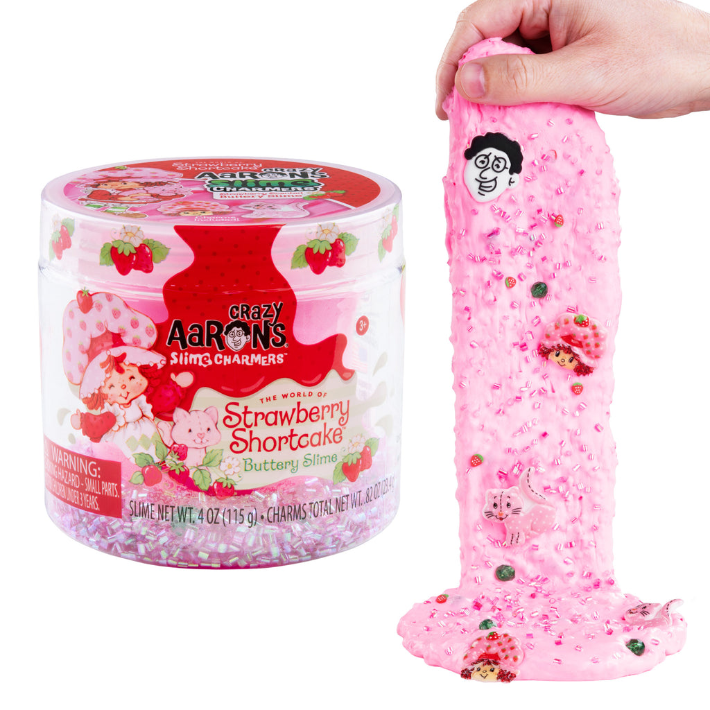 Strawberry Shortcake | Buttery Slime | Slime Charmers™ – Crazy Aaron's