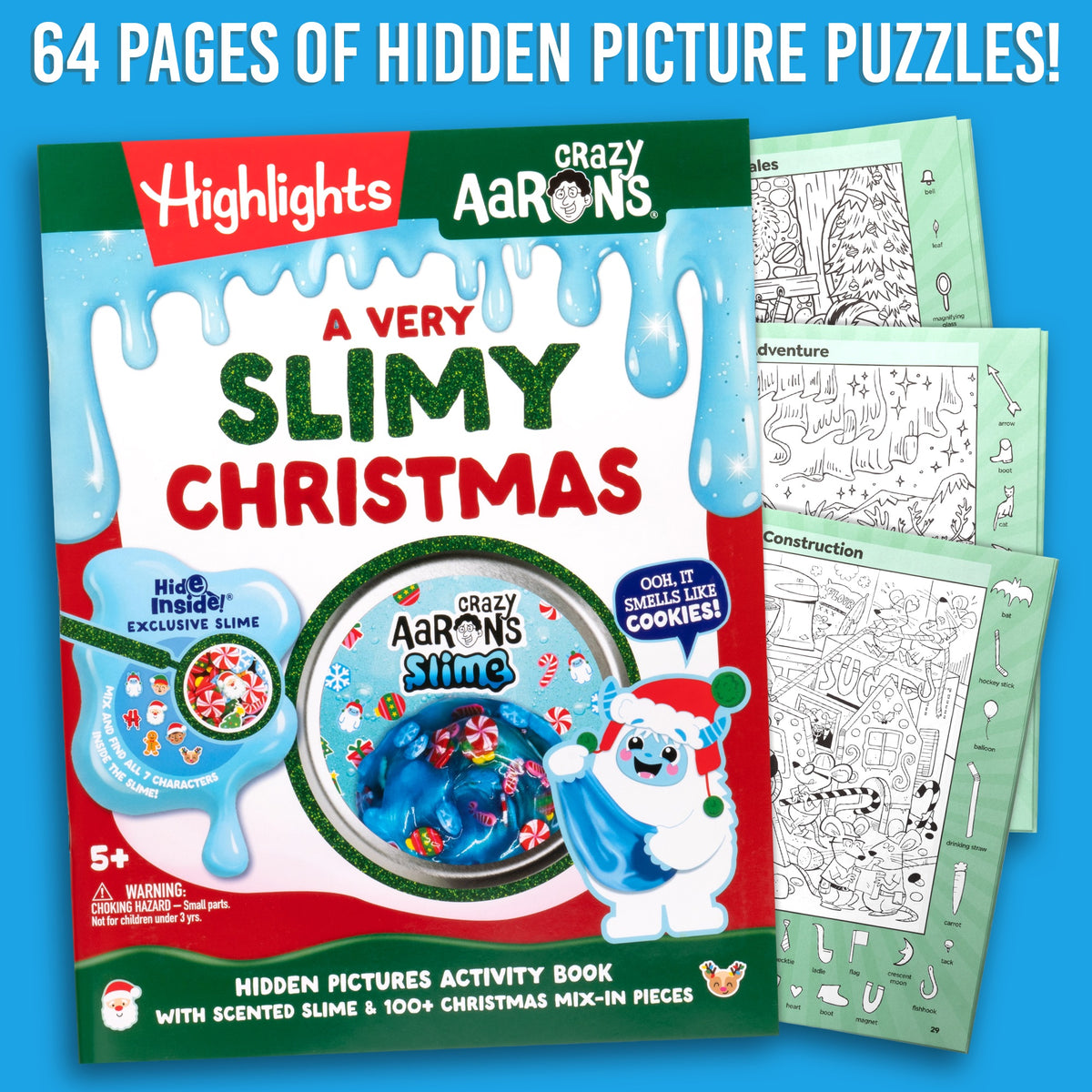 Crazy Aaron's A Very Slimy Christmas Activity Kit