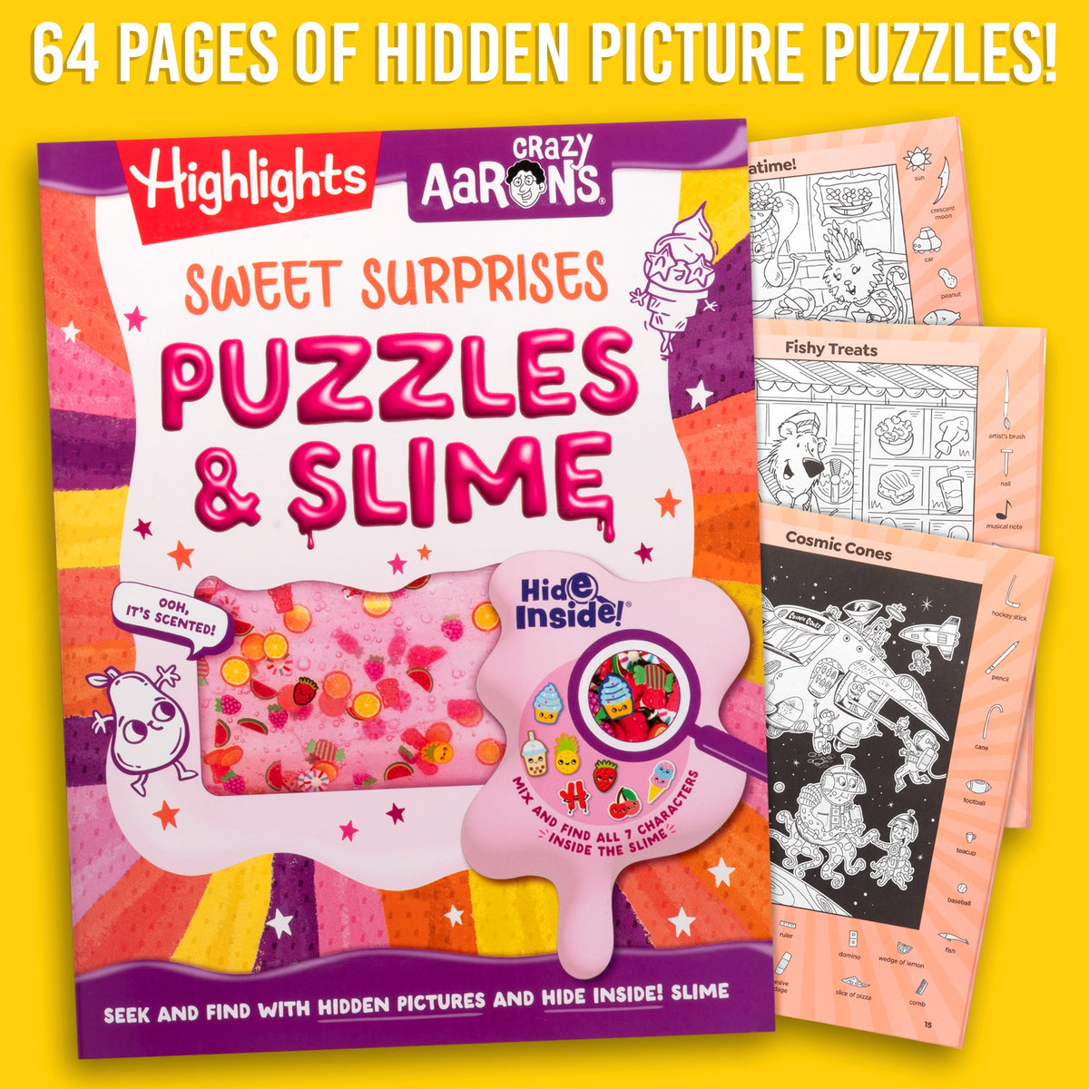 Crazy Aaron's Sweet Surprises Puzzles & Slime Kit