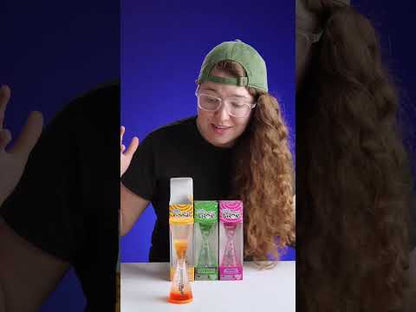 Wonder Falls Hourglass Sensory Motion Tubes (Amazing Axolotl, Dino Scales, Honey Hive)