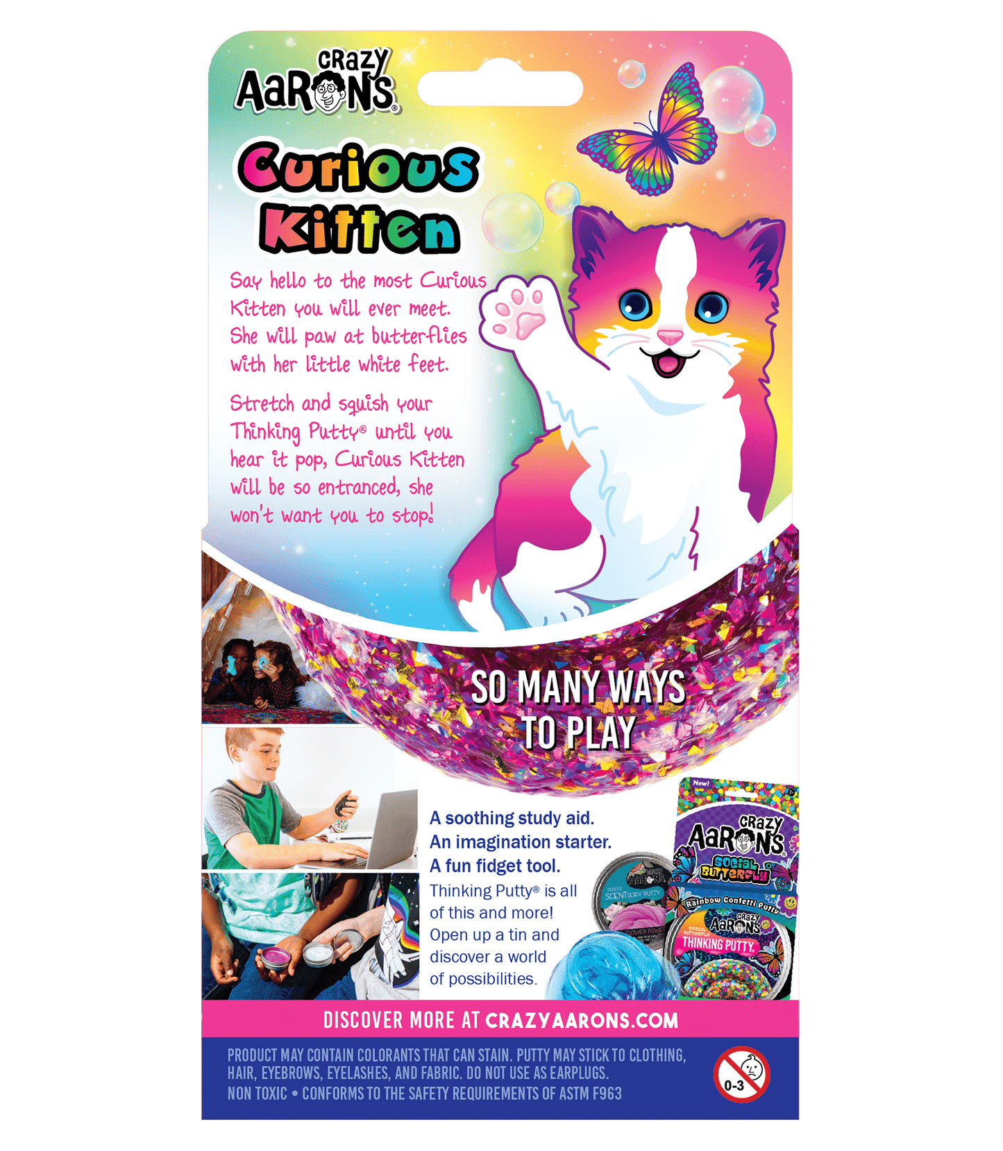 Curious Kitten | Putty Pets