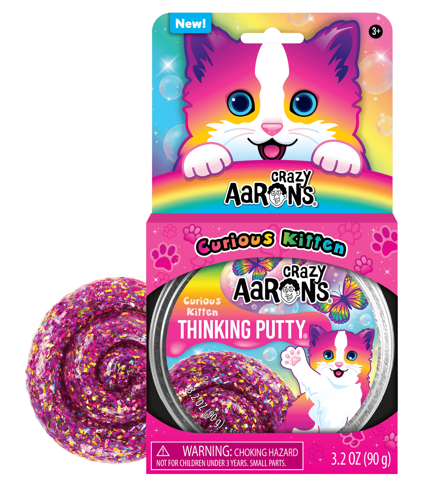 Curious Kitten Putty Pets – Crazy Aaron's