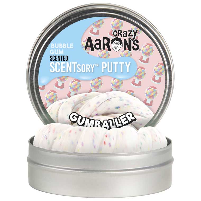 Tin of Crazy Aaron's Gumballer SCENTsory™ Thinking Putty®.